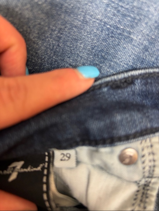 7 For All Mankind Women's Size 29 DOJO - Picture 7 of 8